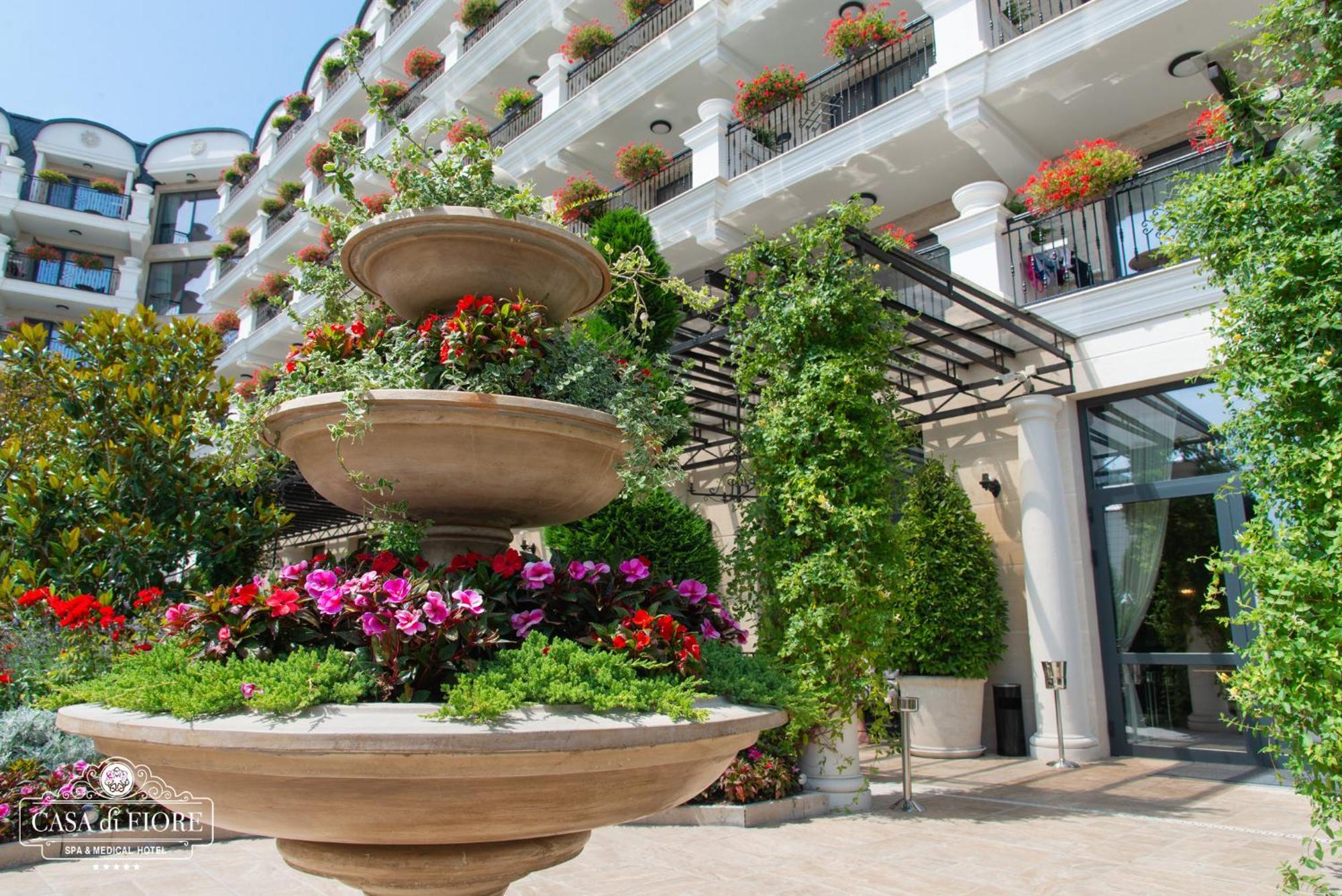 Casa Di Fiore Spa And Medical Hotel, Mineral Pools & Private Beach Kranevo Kültér fotó