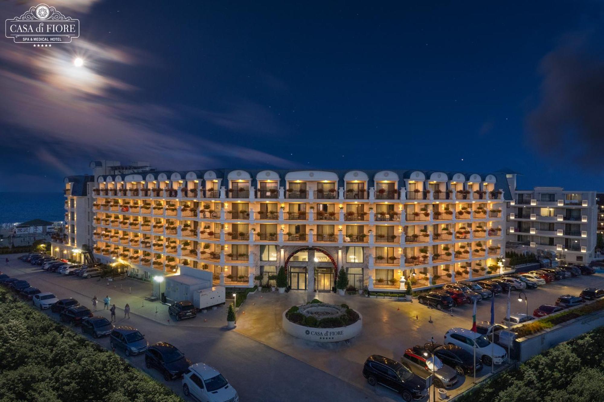 Casa Di Fiore Spa And Medical Hotel, Mineral Pools & Private Beach Kranevo Kültér fotó